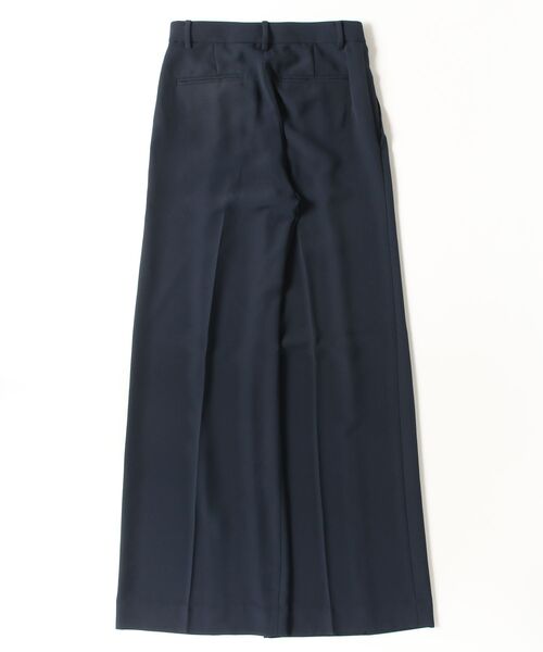 LAUREN RALPH LAUREN（ローレン ラルフ ローレン）の「ダブルフェイスド ジョーゼット ワイドレッグ パンツ（その他パンツ・レディース・ネイビー系1・2/0/4）」の2枚目の写真