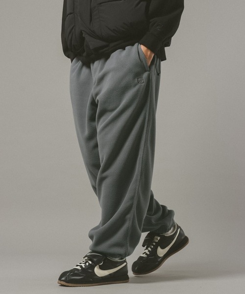 SIGNAL SPORTS（シグナルスポーツ）の「【SIGNAL SPORTS】Fleece Wide Pants（スウェットパンツ・メンズ・グレー系その他/ネイビー・LARGE/MEDIUM）」の7枚目の写真