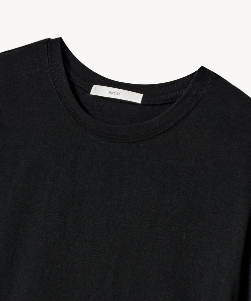 LADY VOLUME（レディーボリューム）の「ソフトウォッシュTシャツ (ブラック)（Tシャツ/カットソー・レディース・その他・SMALL/MEDIUM）」の3枚目の写真