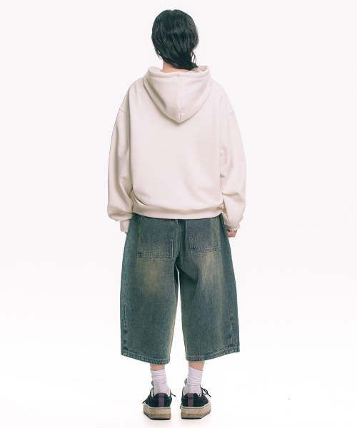 MOO(エムオーオー)の「ストレート8部バミューダデニムパンツ - サンドブルー(その他パンツ・メンズ・ベージュ・MEDIUM/LARGE)」の4枚目の写真