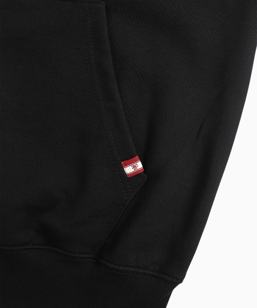 MENASOO（ミナス）の「Menasoo Applique Two Way Hoodie Zip Up_Black（パーカー・レディース・ブラック・MEDIUM/LARGE）」の15枚目の写真