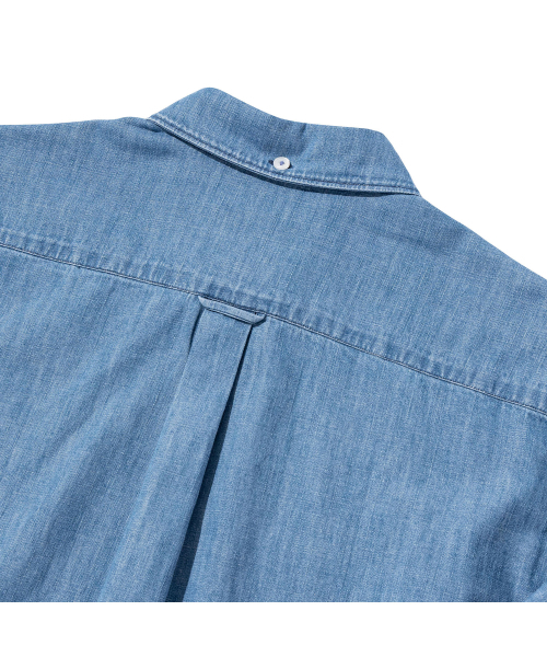PRODESHIRT（プロデシャツ）の「[レギュラー] Wナチュラルデニムボタンダウンシャツ（ライトブルー）（シャツ/ブラウス・メンズ・その他・MEDIUM/LARGE/X-LARGE/SMALL）」の5枚目の写真