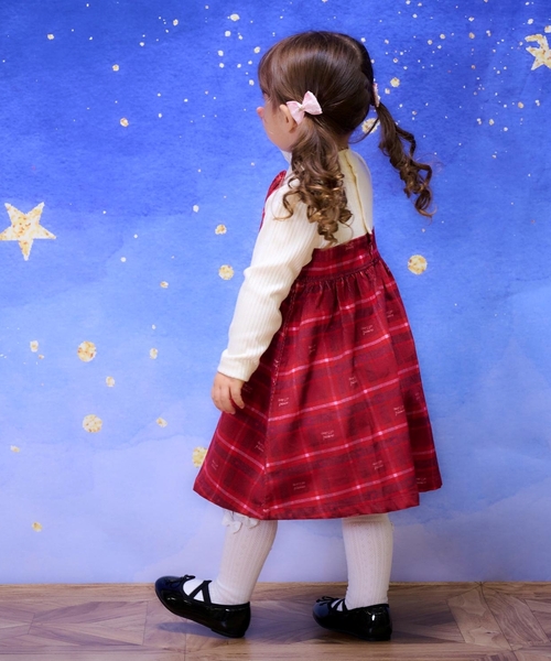mezzo piano（メゾピアノ）の「プレゼント刺繍ドッキングワンピース