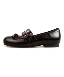 AVISPA（アビスパ）の「Diony Diony Mary Jane Ribbon Flat Shoes_F004_2colors_1cm（バレエシューズ）」