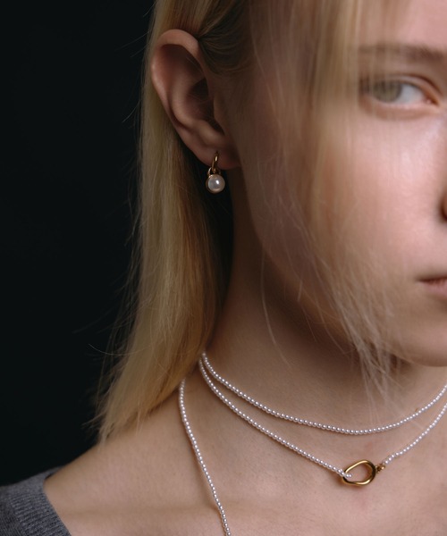 CENE（セネ）の「【CENE】セネ/マルチWAYロングパールチョーカー（ネックレス・レディース・ゴールド/シルバー・FREE）」の7枚目の写真