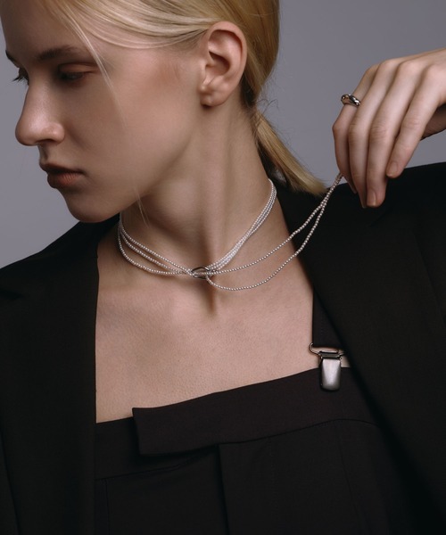 CENE（セネ）の「【CENE】セネ/マルチWAYロングパールチョーカー（ネックレス・レディース・ゴールド/シルバー・FREE）」の10枚目の写真