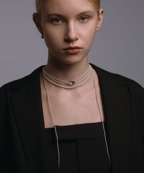 CENE（セネ）の「【CENE】セネ/マルチWAYロングパールチョーカー（ネックレス・レディース・ゴールド/シルバー・FREE）」の11枚目の写真