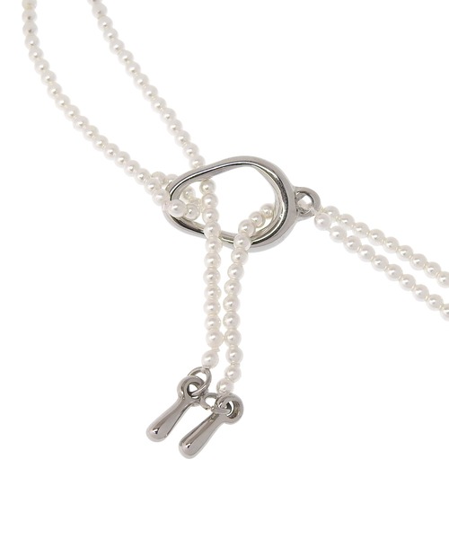 CENE（セネ）の「【CENE】セネ/マルチWAYロングパールチョーカー（ネックレス・レディース・ゴールド/シルバー・FREE）」の15枚目の写真