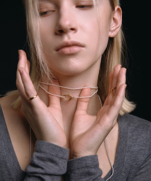 CENE（セネ）の「【CENE】セネ/マルチWAYロングパールチョーカー（ネックレス・レディース・ゴールド/シルバー・FREE）」の21枚目の写真