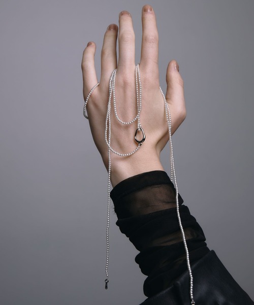 CENE（セネ）の「【CENE】セネ/マルチWAYロングパールチョーカー（ネックレス・レディース・ゴールド/シルバー・FREE）」の20枚目の写真