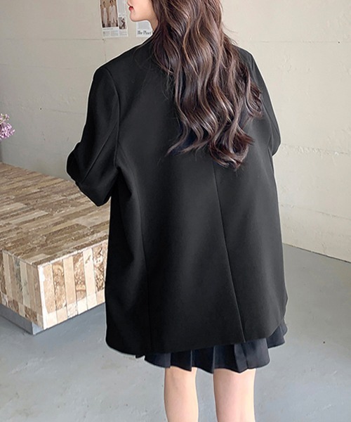 Miniministore(ミニミニストア)の「ダブルボタンテーラードジャケットアウター(その他アウター・レディース・ブラック・XL/S/L/M)」の19枚目の写真