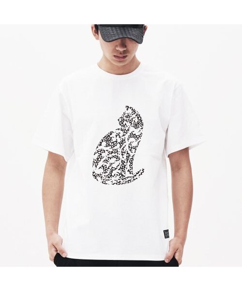 EIGHTVOLUME(エイトボリューム)の「EVレオパードケットホワイトTシャツ(Tシャツ/カットソー・メンズ・その他・LARGE/MEDIUM)」の4枚目の写真