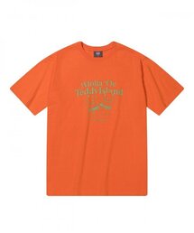 アロハテディ 半袖 オレンジ
