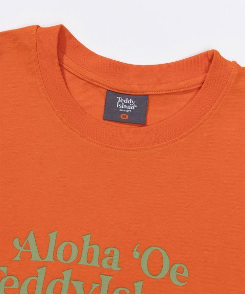 TEDDYISLAND(テディアイランド)の「アロハテディ 半袖 オレンジ(Tシャツ/カットソー・メンズ・その他・MEDIUM/LARGE)」の6枚目の写真