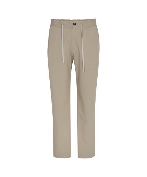 SOLEW(ソル)の「テーパードツータックバンディングパンツ_ベージュ(その他パンツ・メンズ・その他・SMALL/MEDIUM/X-LARGE)」の1枚目の写真