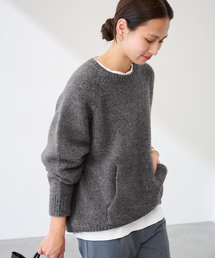 FRAMeWORK | カンガルーポケットプルオーバー(ニット/セーター)