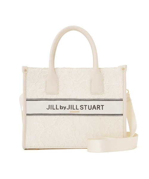 JILL by JILL STUART(ジルバイジルスチュアート)の「バンドオブスクエアトート(トートバッグ・レディース・ホワイト/ブラック系その他/ブラック・FREE)」の4枚目の写真