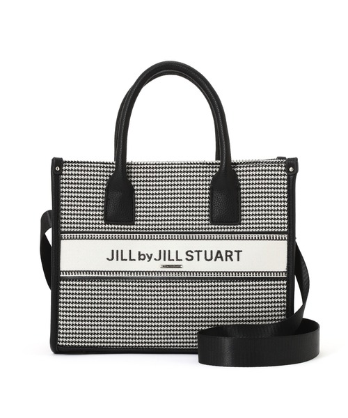 JILL by JILL STUART(ジルバイジルスチュアート)の「バンドオブスクエアトート(トートバッグ・レディース・ホワイト/ブラック系その他/ブラック・FREE)」の20枚目の写真