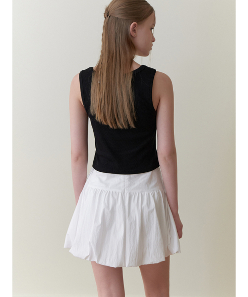 RE_L(リエル)の「Fizz button sleeveless (black)(Tシャツ/カットソー・レディース・その他・FREE)」の3枚目の写真