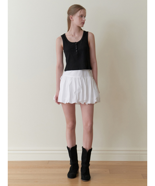RE_L(リエル)の「Fizz button sleeveless (black)(Tシャツ/カットソー・レディース・その他・FREE)」の6枚目の写真