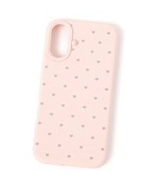 tiny tiny（ティニーティニー）の「ハートドット柄iPhone16ケース[tiny tiny(ティニーティニー)]（スマホケース/カバー）」