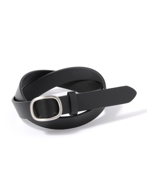 GLOBAL WORK(グローバルワーク)の「レクタングルピンレスベルト/620394(ベルト・レディース・ブラック×ゴールド/ブラック×シルバー/ブラウン系その他・FREE)」の2枚目の写真