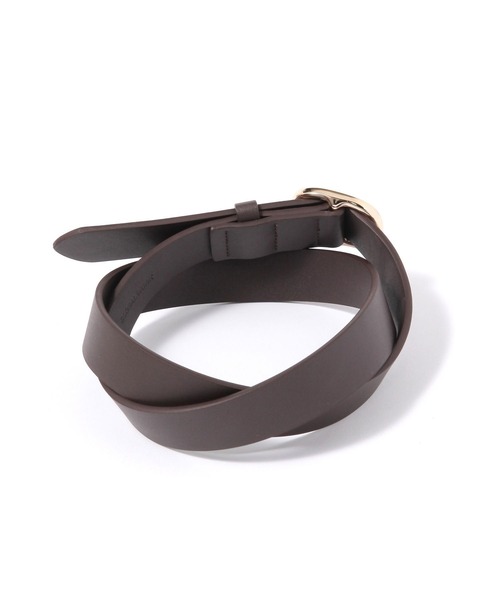 GLOBAL WORK(グローバルワーク)の「レクタングルピンレスベルト/620394(ベルト・レディース・ブラック×ゴールド/ブラック×シルバー/ブラウン系その他・FREE)」の4枚目の写真