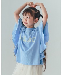 NHT（エヌエイチティー）の「NHT/エヌエイチティー LILACフレアーTシャツ（Tシャツ/カットソー）」