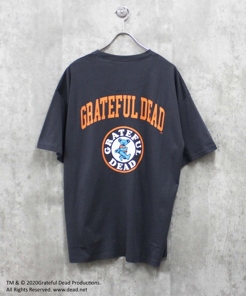 Grateful Dead（グレイトフルデッド）の「【GRATEFUL DEAD/グレイトフルデッド】オーバーサイズ プリント Tシャツ（Tシャツ/カットソー・メンズ・チャコール/ネイビー/ホワイト系その他/ブラック/グレー系その他/オフホワイト/杢グレー/ダークグリーン・MEDIUM/LARGE/X-LARGE）」の5枚目の写真