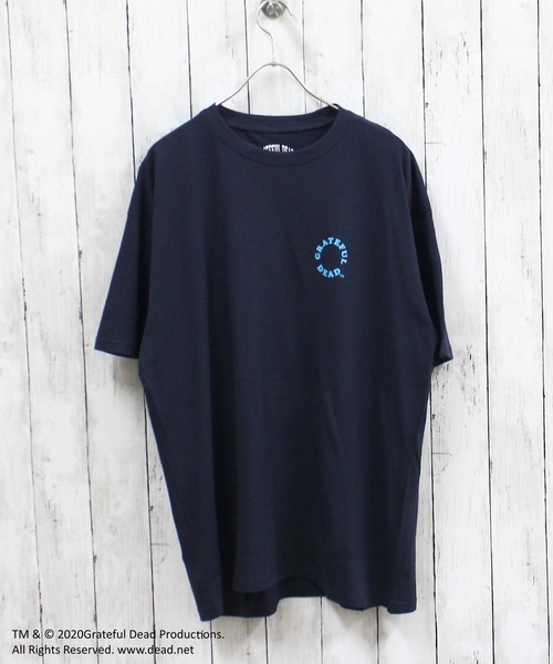 Grateful Dead（グレイトフルデッド）の「【GRATEFUL DEAD/グレイトフルデッド】オーバーサイズ プリント Tシャツ（Tシャツ/カットソー・メンズ・チャコール/ネイビー/ホワイト系その他/ブラック/グレー系その他/オフホワイト/杢グレー/ダークグリーン・MEDIUM/LARGE/X-LARGE）」の14枚目の写真