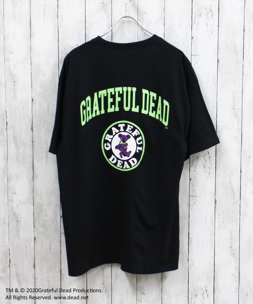 Grateful Dead（グレイトフルデッド）の「【GRATEFUL DEAD/グレイトフルデッド】オーバーサイズ プリント Tシャツ（Tシャツ/カットソー・メンズ・チャコール/ネイビー/ホワイト系その他/ブラック/グレー系その他/オフホワイト/杢グレー/ダークグリーン・MEDIUM/LARGE/X-LARGE）」の17枚目の写真
