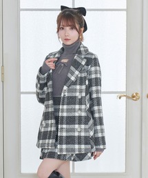 ribbon tie tweed mini onepiece（ワンピース）｜Rose Muse（ロゼ