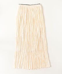 VELVET PLEATED SKIRT 25AMSSK04