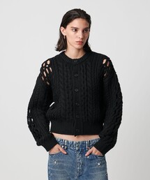 H　BEAUTY&YOUTH UNITED ARROWS | ＜H＞ケーブル カーディガン(カーディガン/ボレロ)