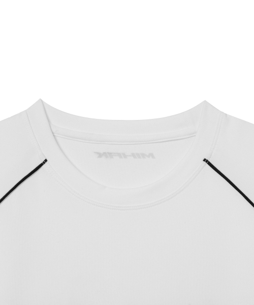 MIHAK(ミハク)の「リフレクティブパイピングプロTシャツ (ホワイト)(Tシャツ/カットソー・メンズ・その他・1/2/3)」の10枚目の写真