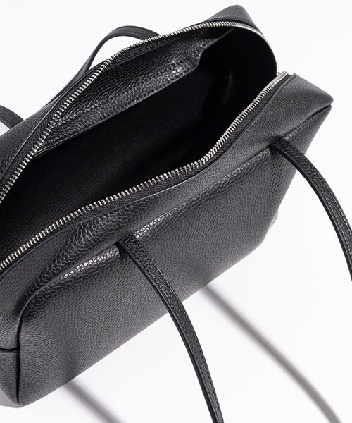 YAHKI(ヤーキ)の「【YAHKI/ヤーキ】YH-772/シュリンクレザーボストンバッグ(ボストンバッグ・レディース・ブラック・FREE)」の6枚目の写真