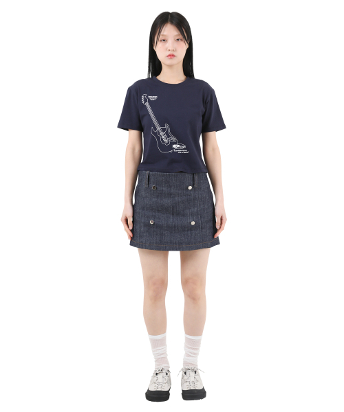 KATHARSIS(カタルシス)の「デイリーデニムローライズパンツスカート濃紺ONESIZE(スカート・レディース・その他・ONE SIZE)」の2枚目の写真