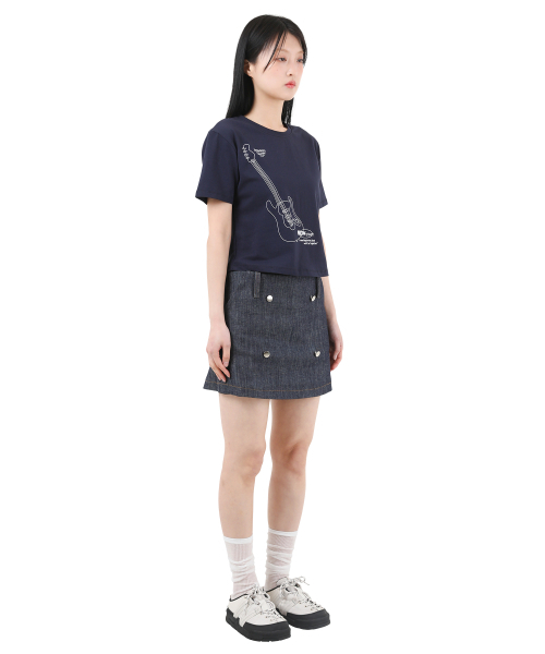 KATHARSIS(カタルシス)の「デイリーデニムローライズパンツスカート濃紺ONESIZE(スカート・レディース・その他・ONE SIZE)」の3枚目の写真