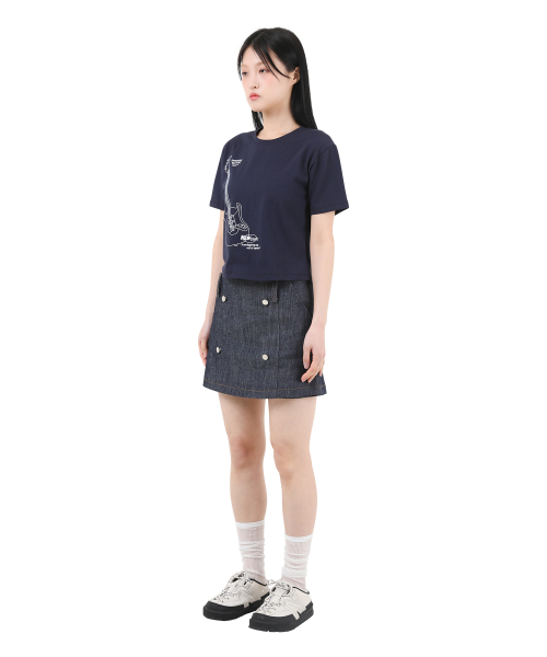 KATHARSIS(カタルシス)の「デイリーデニムローライズパンツスカート濃紺ONESIZE(スカート・レディース・その他・ONE SIZE)」の5枚目の写真