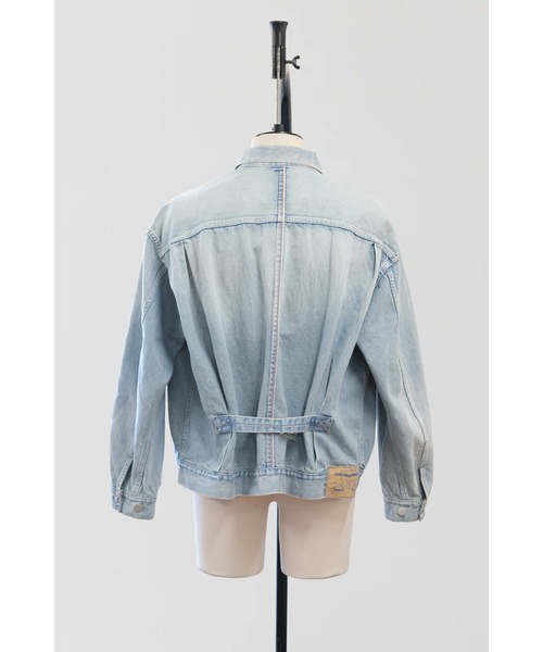 SHINYAKOZUKA(シンヤコヅカ)の「PAINTED ORDINARY CITY JEAN JACKET(ISSUE#8)(デニムジャケット・メンズ・インディゴブルー/ブラック・MEDIUM)」の7枚目の写真