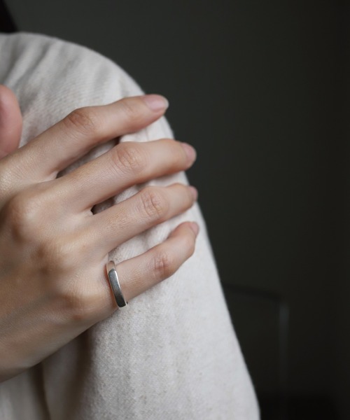 TEN.（テン）の「SILVER925 プレイナーリング SV ギフト プレゼント ピンキー（リング・レディース・シルバー・#5/#3/#1/#7）」の4枚目の写真