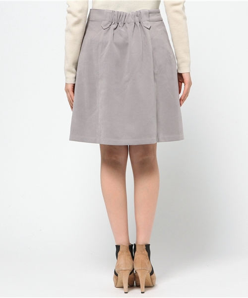 mystic（ミスティック）の「【mystic】フェイクスエード台形スカート（スカート・レディース・グレー/ブラック/その他/レッド/キャメル・2/1/0）」の8枚目の写真