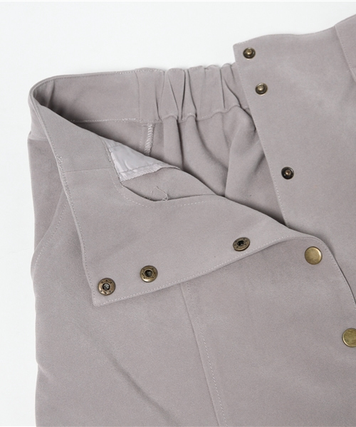 mystic（ミスティック）の「【mystic】フェイクスエード台形スカート（スカート・レディース・グレー/ブラック/その他/レッド/キャメル・2/1/0）」の13枚目の写真