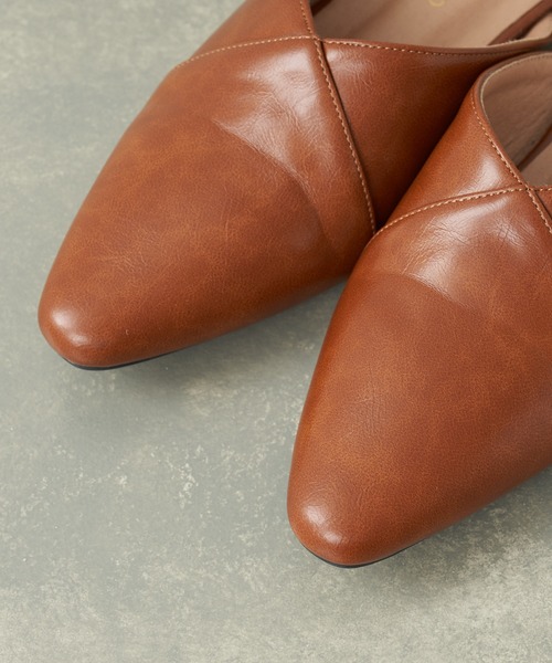 CIAOPANIC TYPY（チャオパニックティピー）の「【オケージョン対応可能】クロスデザインミュール（パンプス・レディース・シルバー/ブラウン/ブラック・LARGE/MEDIUM/SMALL）」の13枚目の写真