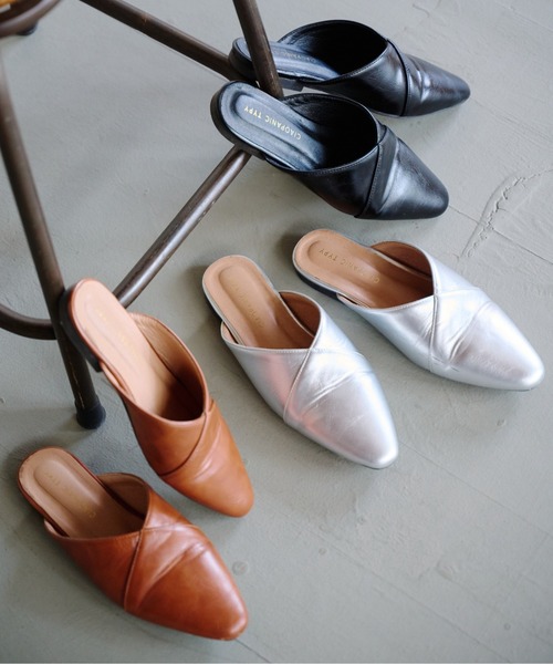 CIAOPANIC TYPY（チャオパニックティピー）の「:≪オケージョン対応≫クロスデザインミュール（パンプス・レディース・シルバー/ブラウン/ブラック・LARGE/MEDIUM/SMALL）」の16枚目の写真