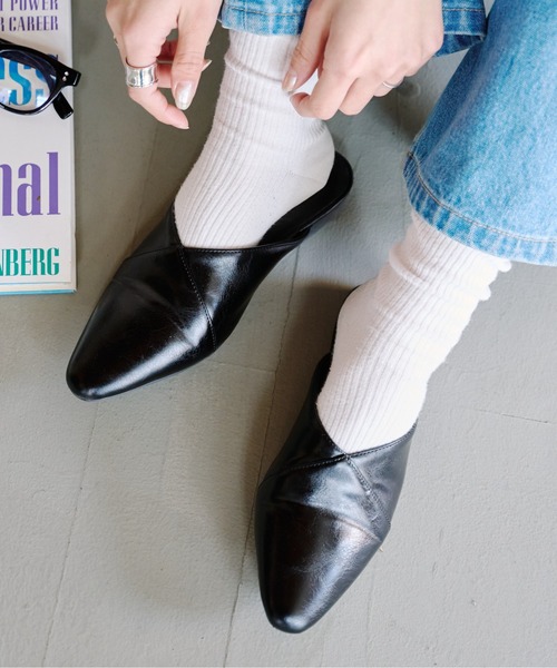 CIAOPANIC TYPY（チャオパニックティピー）の「:≪オケージョン対応≫クロスデザインミュール（パンプス・レディース・シルバー/ブラウン/ブラック・LARGE/MEDIUM/SMALL）」の18枚目の写真