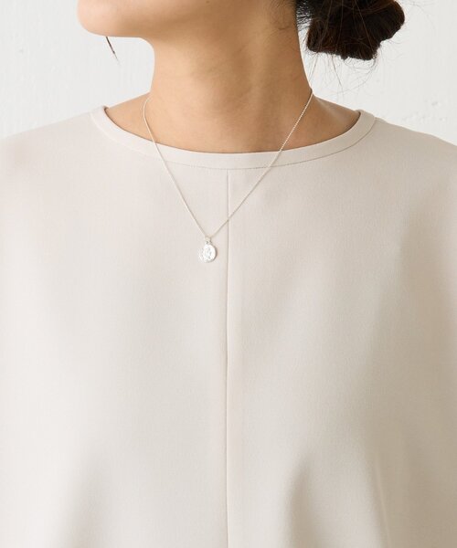 LIVETART（リヴェタート）の「《LIVETART》ストレッチツイルプルオーバー（シャツ/ブラウス・レディース・ブラック/アイボリー・FREE）」の18枚目の写真