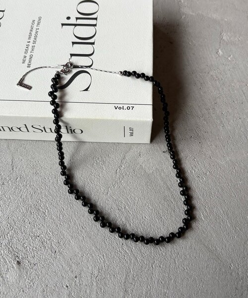 GOLDY（ゴールディ）の「〈GOLDY/ゴールディ〉ジグザグパールネックレス（ネックレス・レディース・ホワイト/ブラック・FREE）」の8枚目の写真