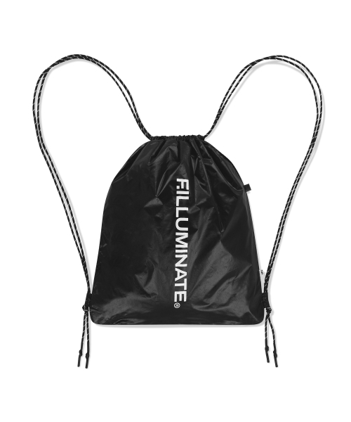 F.ILLUMINATE(フィルミネイト)の「アクティブドローストリングバッグ-ブラック(バックパック/リュック・レディース・その他・FREE)」の1枚目の写真