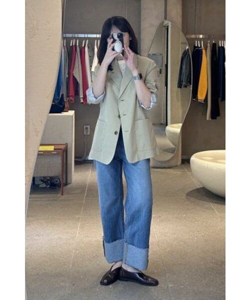 SIYAZU（シヤジュ）の「SIKN2029 cotton crop cable knit_Oatmeal（ニット/セーター・レディース・その他・S/M）」の4枚目の写真